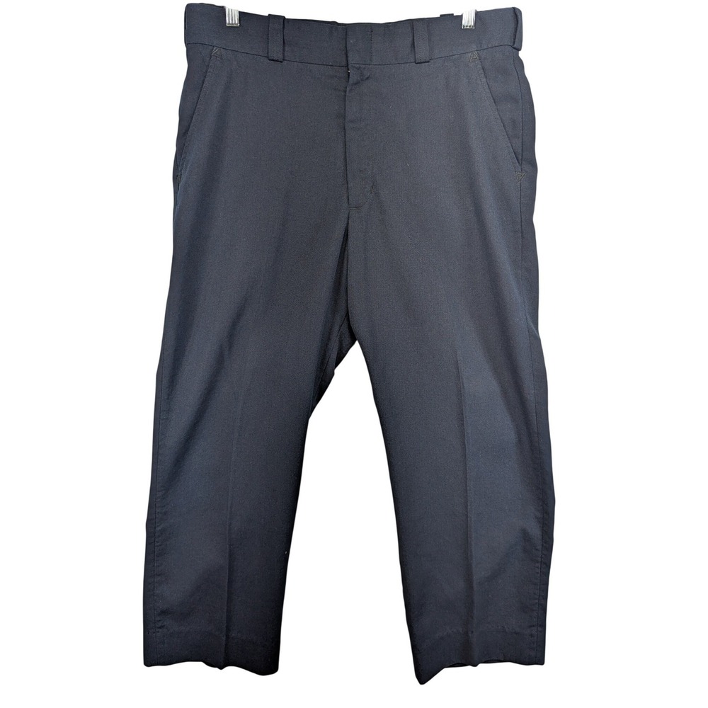 LION‎ Work Uniform Pants Navy Blue Size 36R 25" Inseam NFPA Compliant